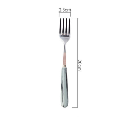 Western Steak Knife, Stainless Steel Fork, Spoon and Chopsticks