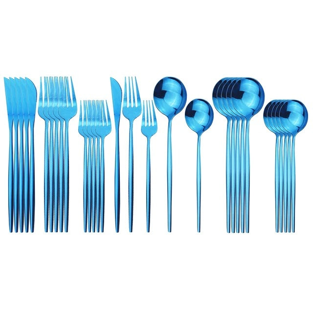 Household Stainless-Steel Cutlery Set