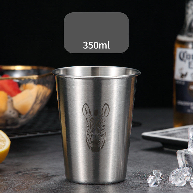 304 Stainless Steel Drop-Proof Beer Mug