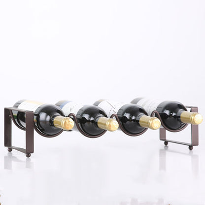 Wine Bottle Shelf Rack